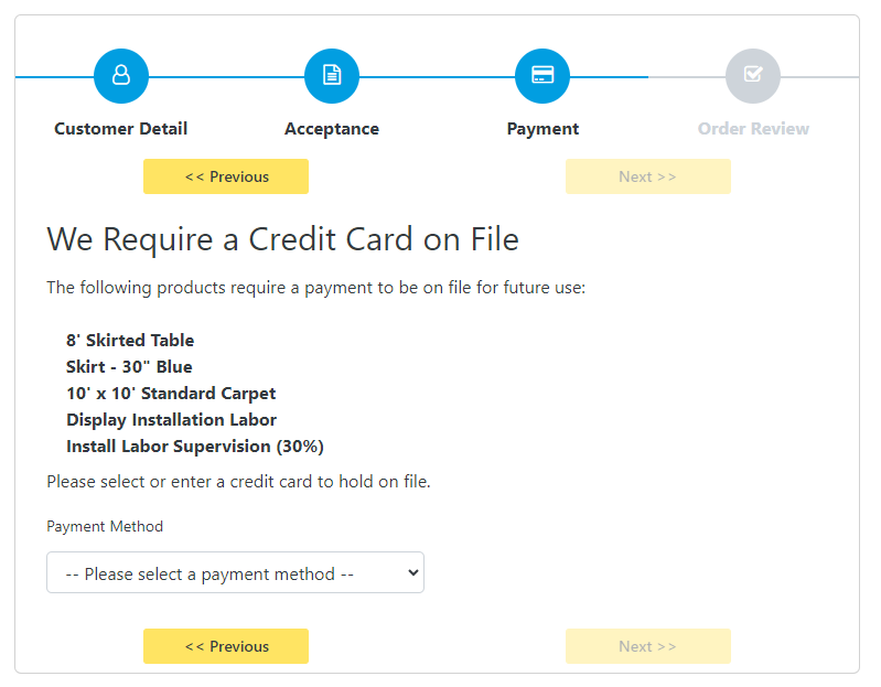card on file required product details.png