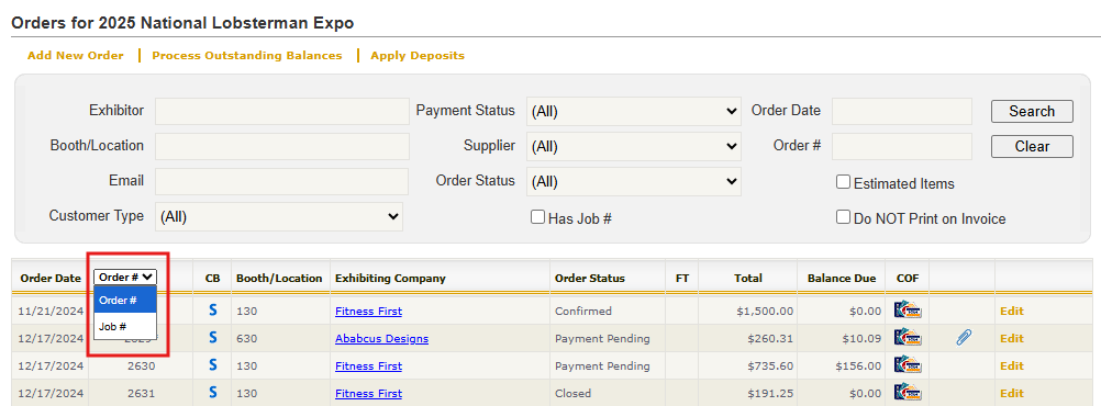 orders grid display job number.png