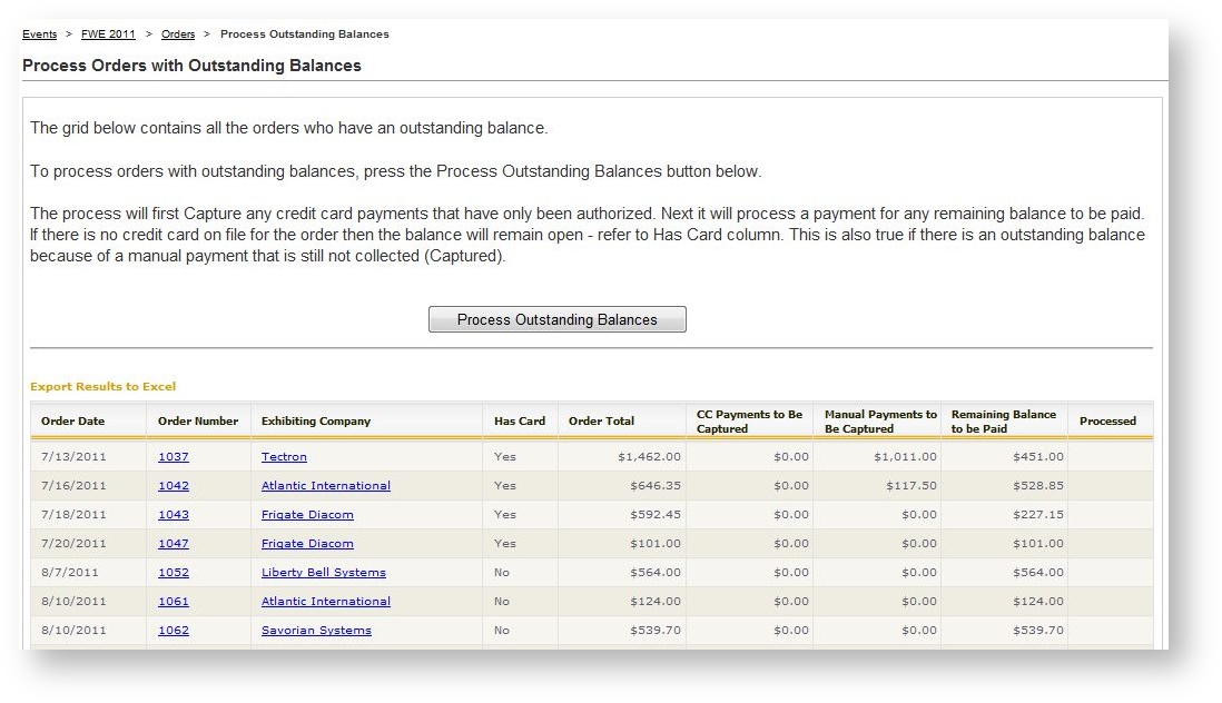 Batch Processing Outstanding Balances Boomer Commerce