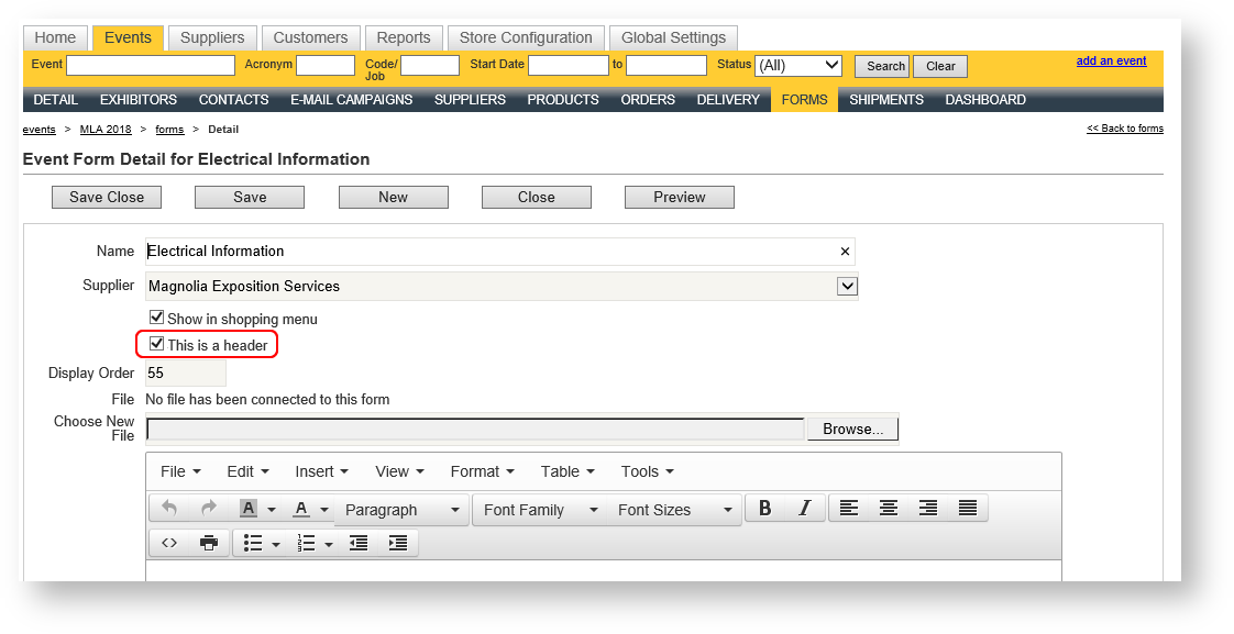 This Is A Header Highlight